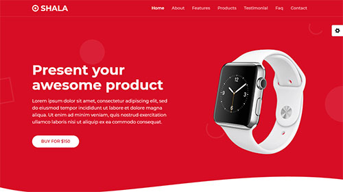 animated-website-template