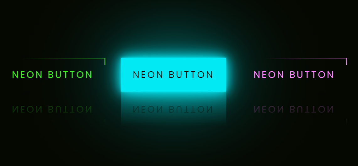 neon button